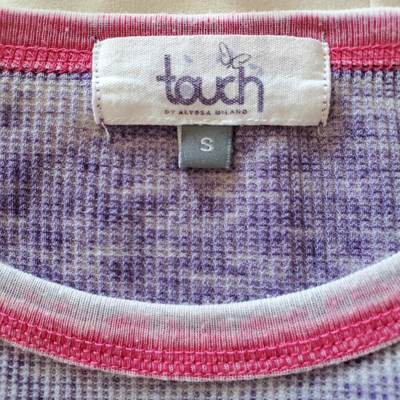 Touch by Alyssa Milano Baltimore Ravens Long Sleeve T Size Small Crucial Catch - Picture 5 of 12